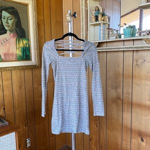 Free People Lavender Lace Bodycon Mini Dress